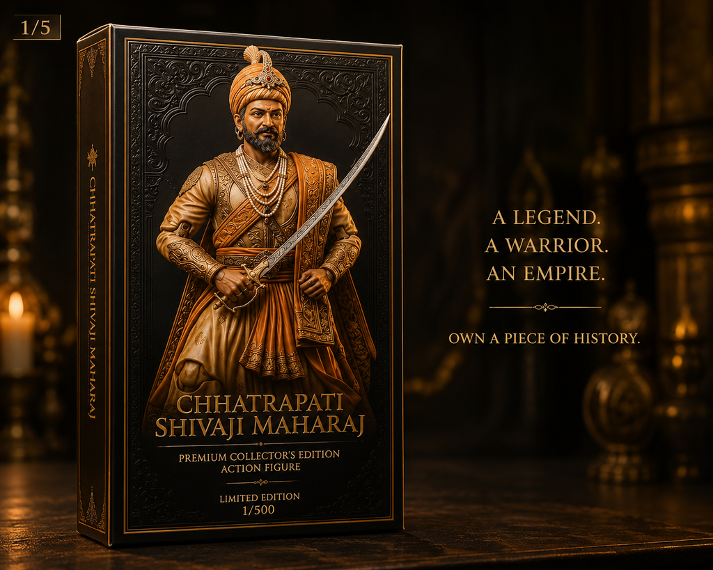 Chhatrapati Shivaji Maharaj – The Swarajya Legacy™

Premium Collector’s Edition | Limited to 500 Pieces Worldwide