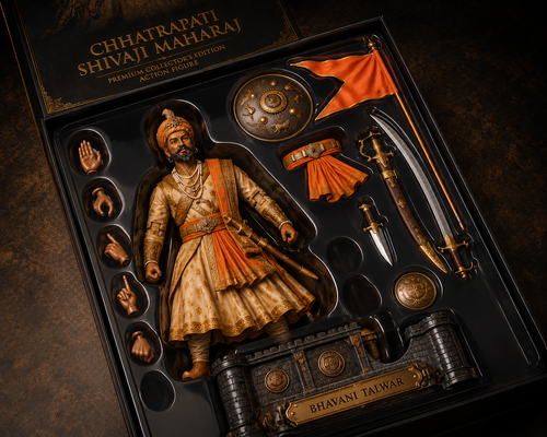 Chhatrapati Shivaji Maharaj – The Swarajya Legacy™

Premium Collector’s Edition | Limited to 500 Pieces Worldwide