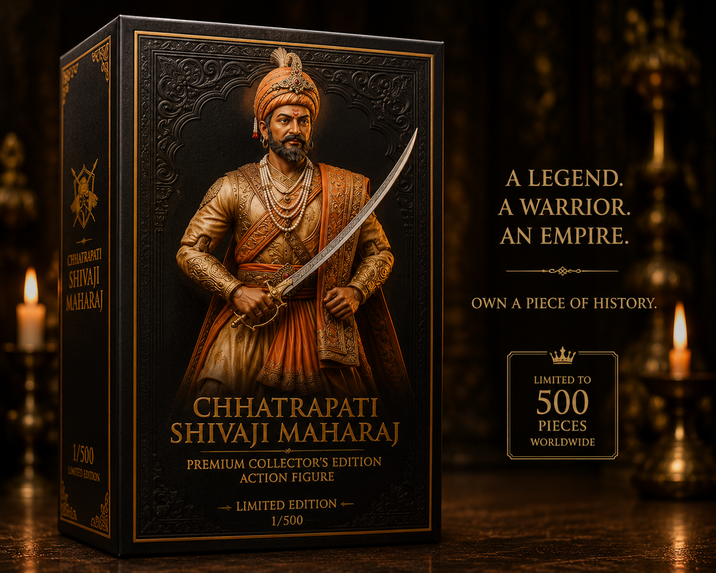 Chhatrapati Shivaji Maharaj – The Swarajya Legacy™

Premium Collector’s Edition | Limited to 500 Pieces Worldwide
