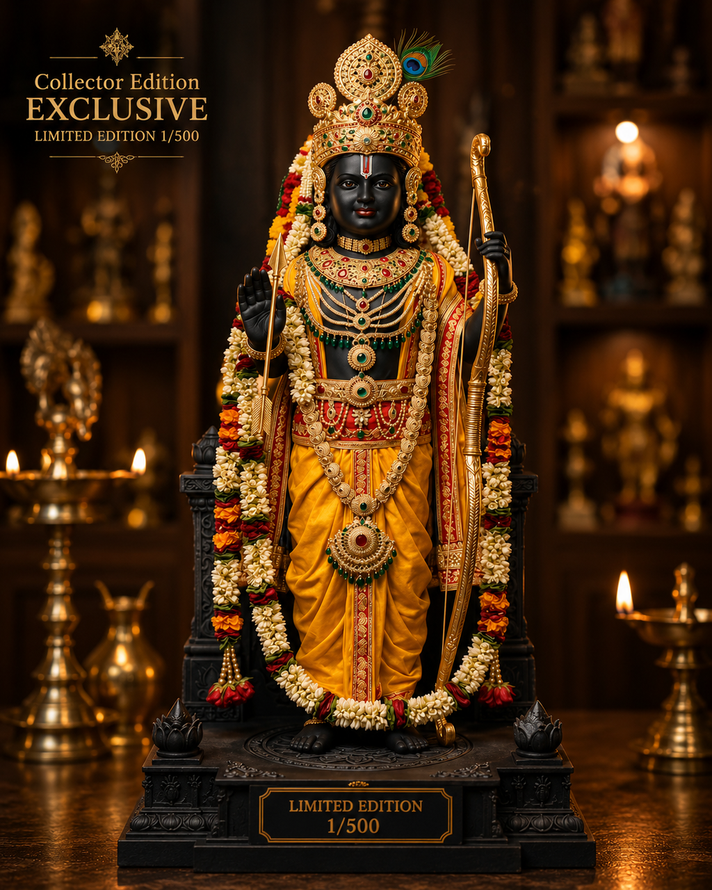 Ram Lalla Divine Legacy™

Premium Collector’s Edition • Limited to 500 Pieces Worldwide