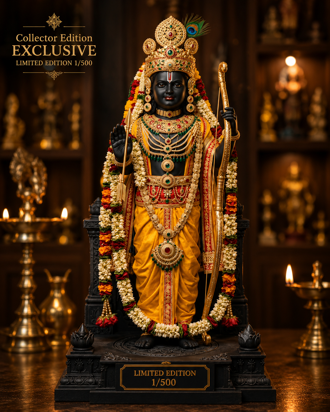 Ram Lalla Divine Legacy™

Premium Collector’s Edition • Limited to 500 Pieces Worldwide