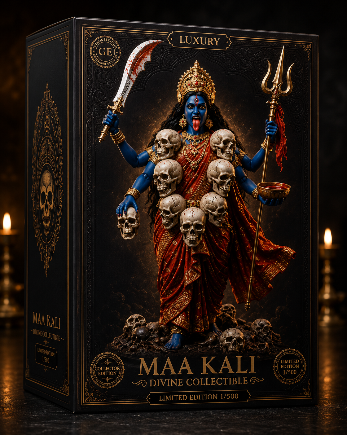 Maa Kali – Divine Fury Ascendant™

Ultra Premium Collector’s Edition • Limited to 500 Pieces Worldwide