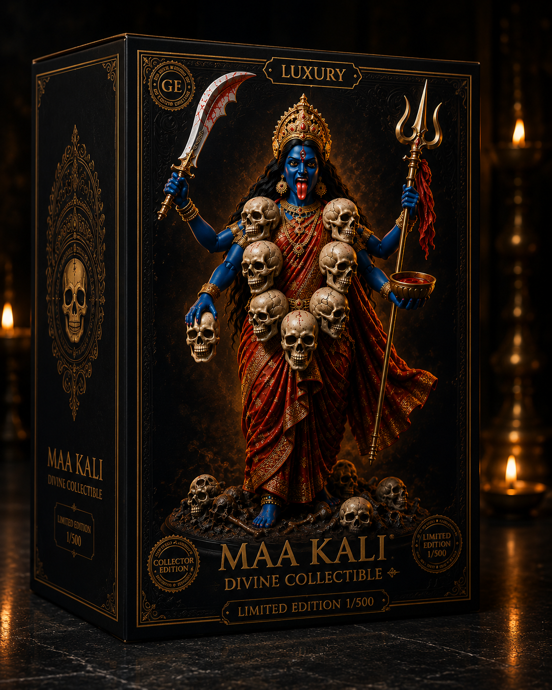 Maa Kali – Divine Fury Ascendant™

Ultra Premium Collector’s Edition • Limited to 500 Pieces Worldwide