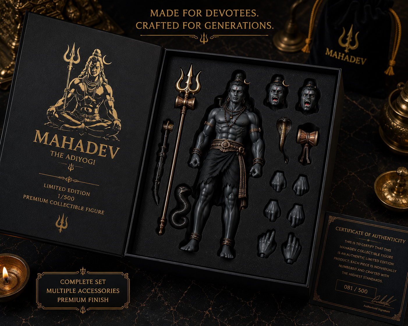 Mahadev – Adiyogi Eternal Ascension™

Ultra Premium Collector’s Edition • Limited to 500 Pieces Worldwide